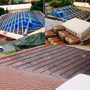 roof tile extension