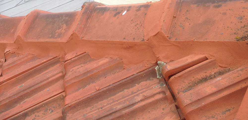Port Melbourne terracotta roof tiles repair