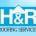 H&R Roofing services logo
